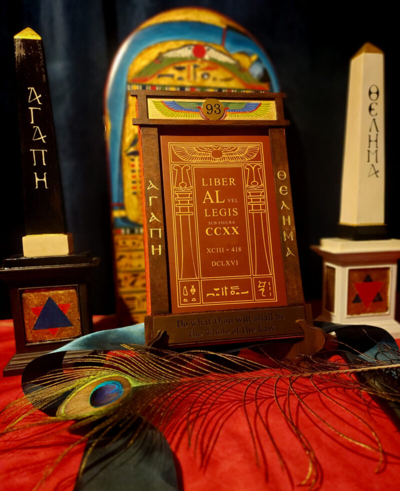 Thelemic Altar Book Holder - Logos 373